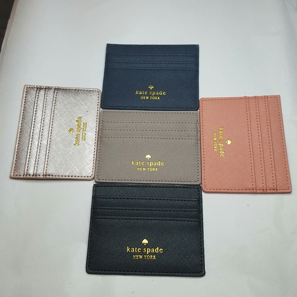 Kate Spade Glitter Card And Money Holders NWT - Picture 2 of 8
